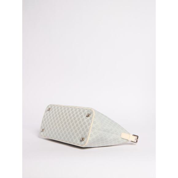 Celine Light Blue Canvas Shoulder Bag - Picture 9 of 12